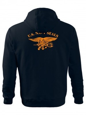 Mikina s kapucí United States NAVY SEALS BACKSIDE