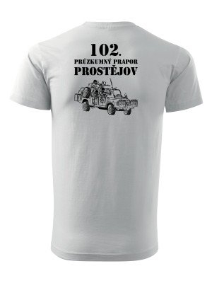 Tričko 102. průzkumný prapor - LRD-130 Kajman