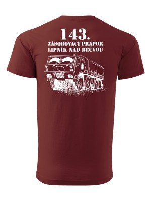 Tričko 143. zásobovací prapor (Lipník nad Bečvou) - T815 8x8