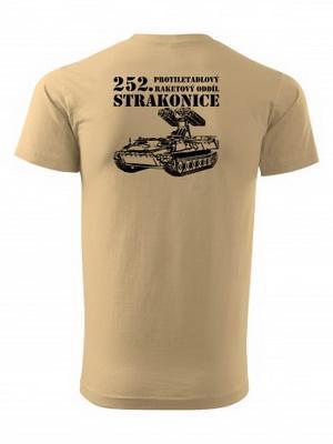 Tričko 252. protiletadlový raketový oddíl - 9K35 Strela-10