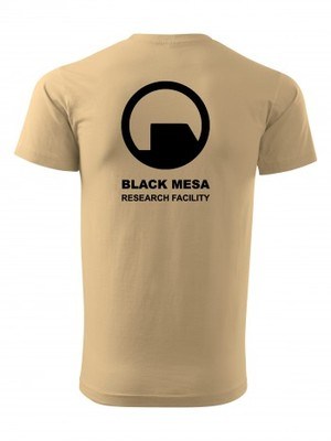 Tričko Black Mesa Research Facility Backside