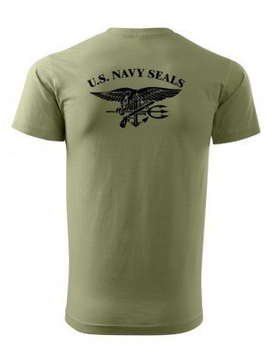 Tričko United States NAVY SEALS BACKSIDE